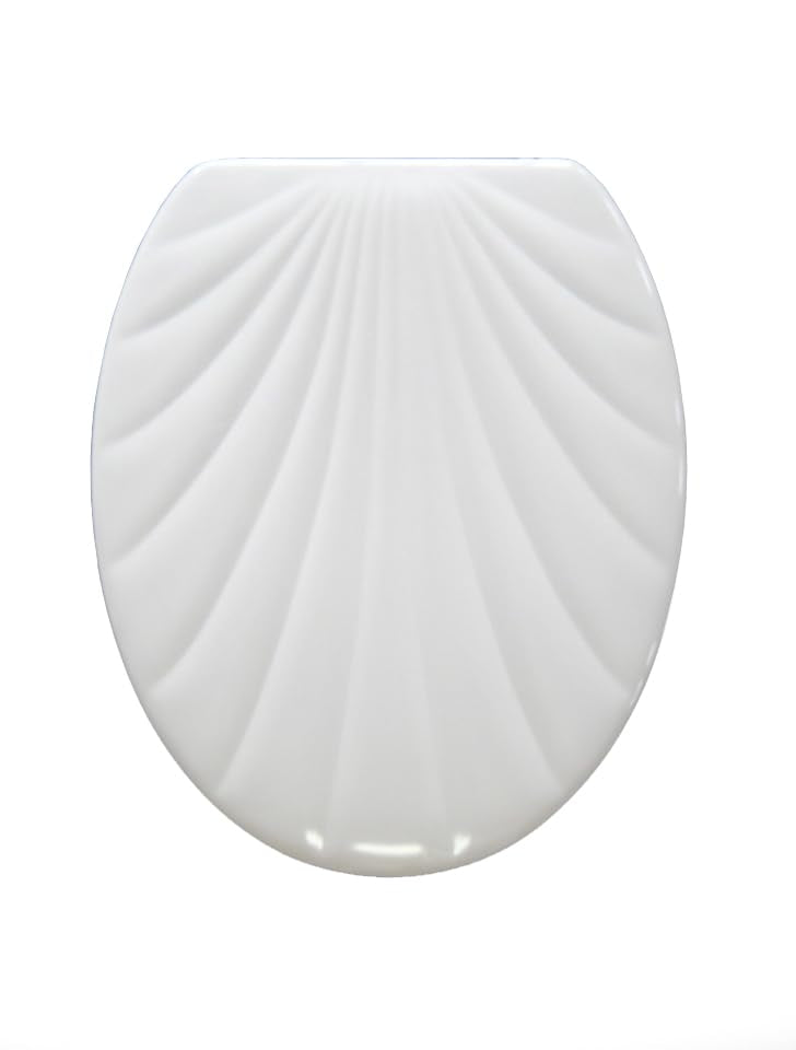 WC Sitz Klobrille Muschelform Farbe Weiss, Duroplast, sehr stabil