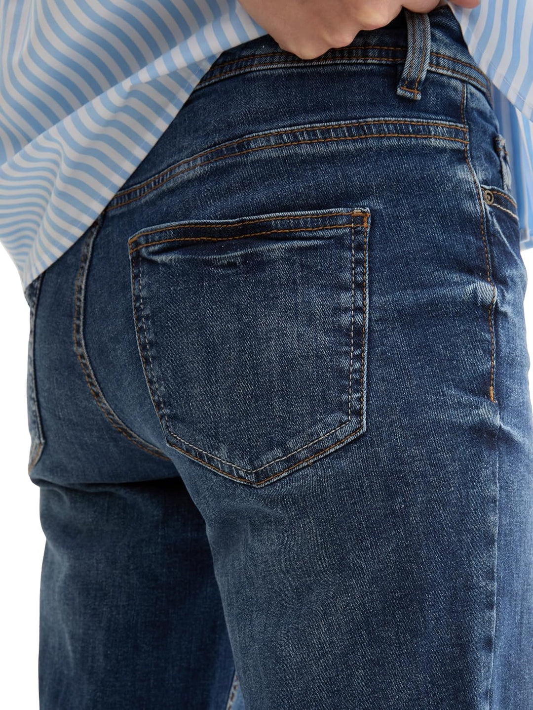 TOM TAILOR Damen Alexa Straight Jeans 26W / 30L 10281 - Mid Stone Wash Denim, 26W / 30L 10281 - Mid