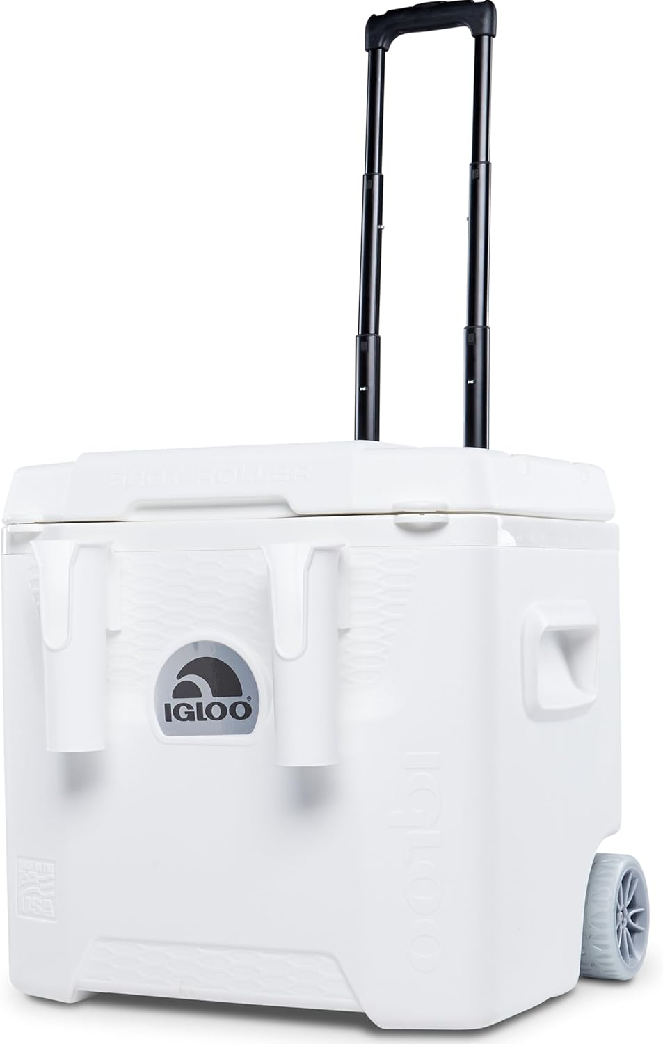 Igloo Marine Quantum Kühlbox auf Rädern, 49 Liter, Weiss