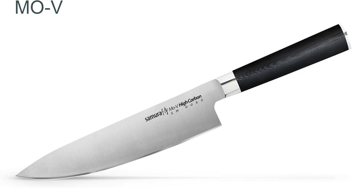 Samura MO-V Messer Geschenk Set in Holz Geschenkbox ultra-scharf, aus japanisch AUS 8 Edelstahl, 18