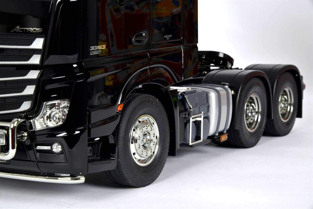 TAMIYA 300056348 56348 Mercedes-Benz Fahrzeug 1:14 RC MB Actros 3363 Giga Sp. 6x4, schwarz