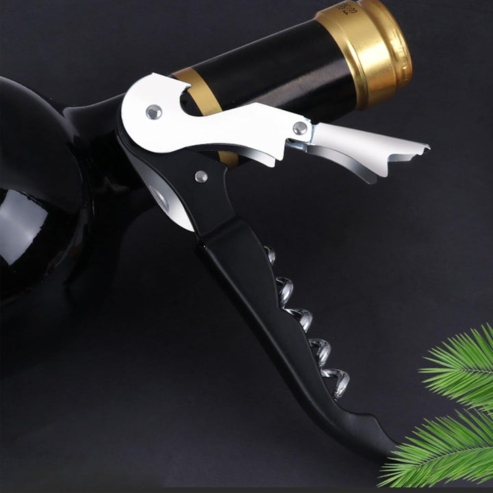 Weinflaschenöffner, Professionelle Kellner Korkenzieher Weinöffner Set, Edelstahl Scharniere Weinsch