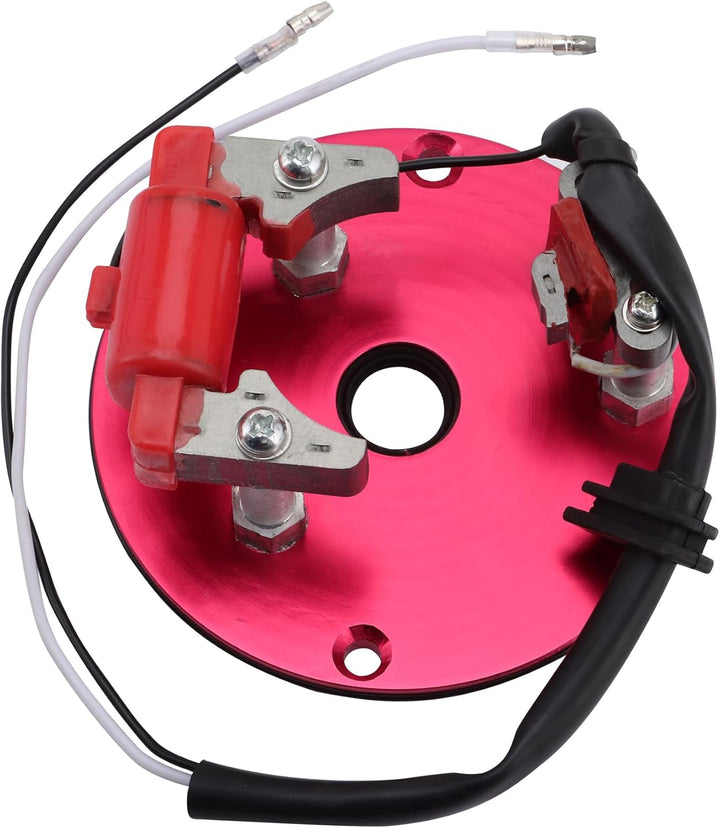 GOOFIT Motorrad-Magnetspulen interner Rotor Stator Kit Teil-Zubehör Ersatz für 50-150 cc Motor CDI C