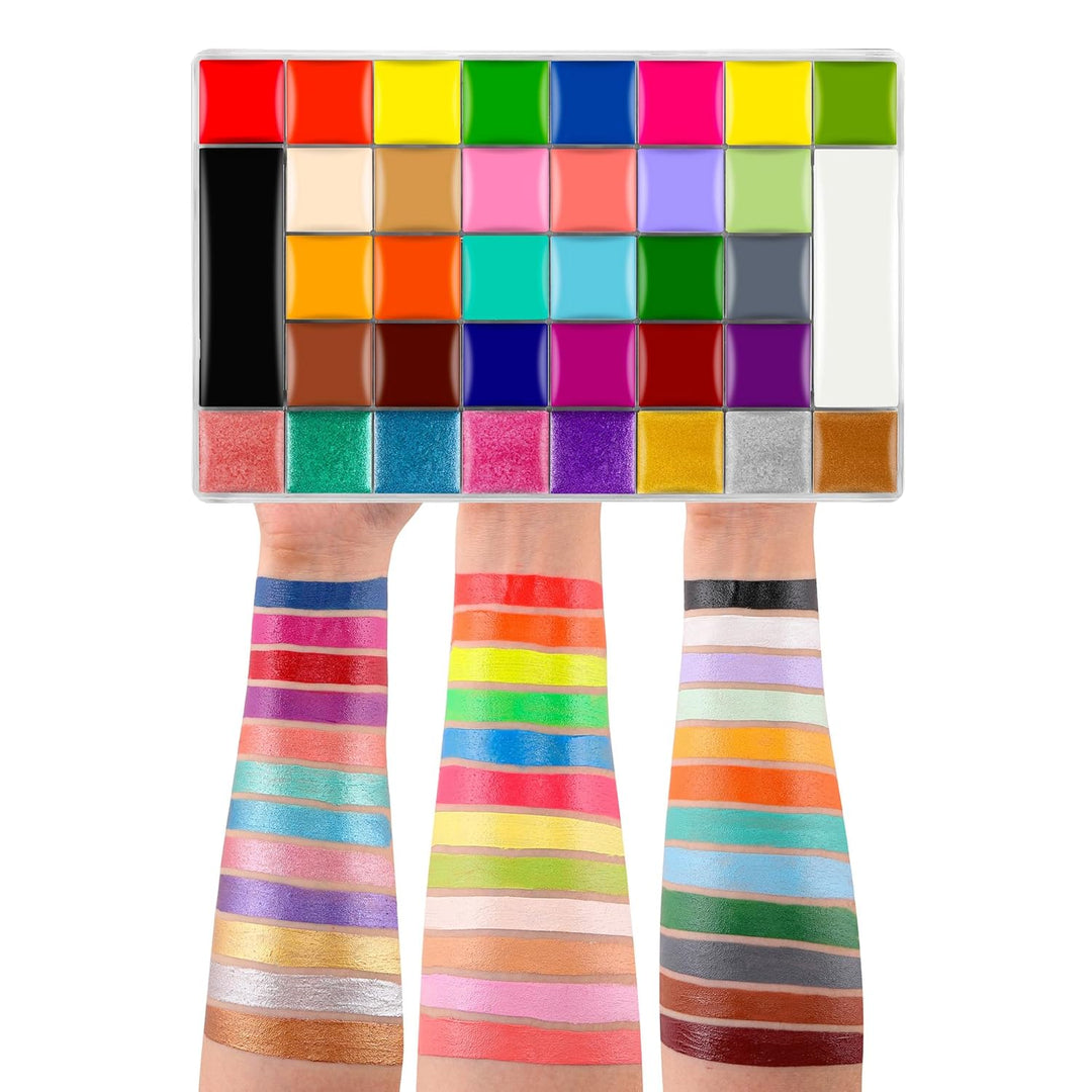 CCbeauty Bodypainting Farben Face Paint Professional Theaterschminke Ölbasierte ungiftige Make-Up-Pa