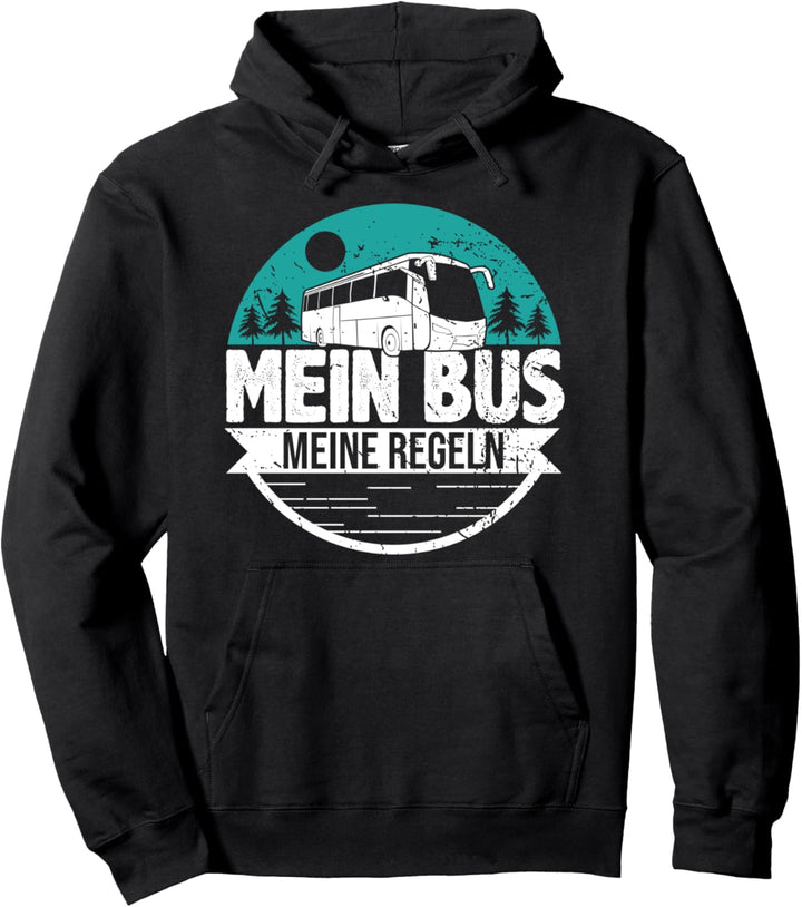Tolles Busfahrer Geschenk mit Reisebus - Busfahrer Pullover Hoodie