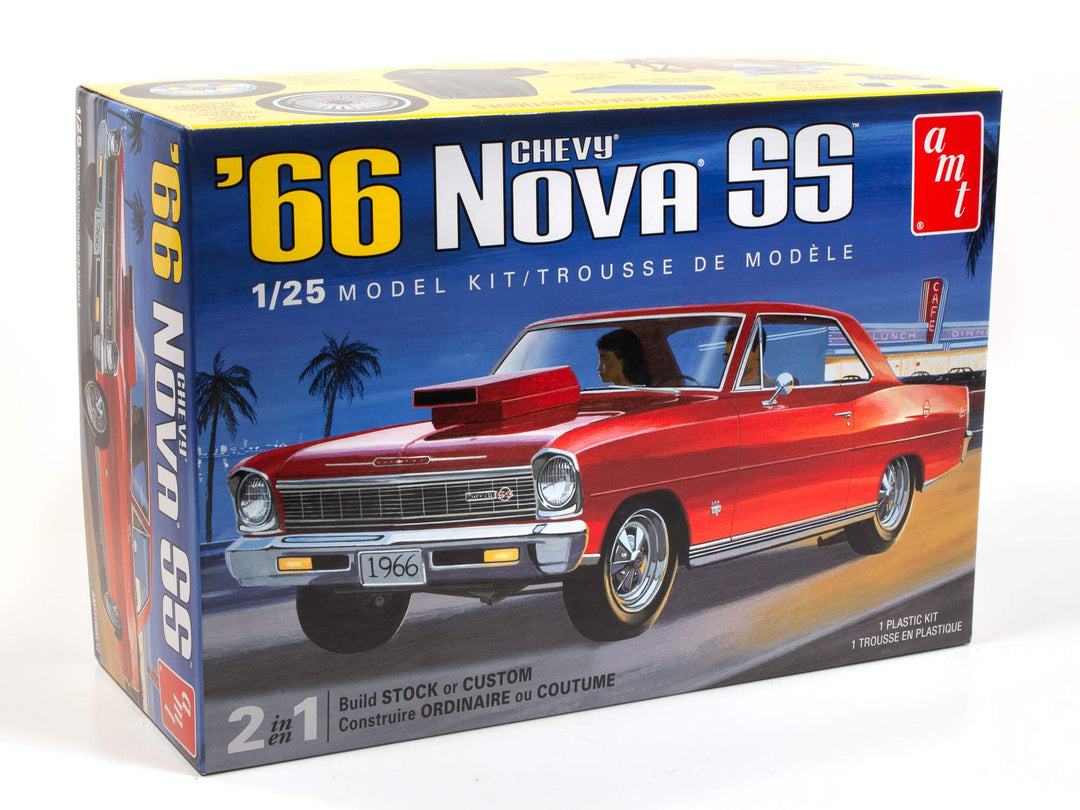 AMT - 1966 Chevy Nova SS 2T, 1:25 (AMT1198M)