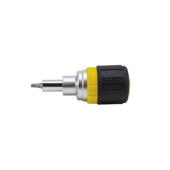 Klein Tools 32594 Schraubendreher, gelb/schwarz, 6-in-1 CA Grössen Bit-Konfiguration 2, Bit-Konfigur