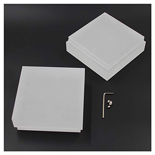 ShineLED Acrylglas Upgrade | 80mm x 80mm für 14W | matt 14 Watt Mattes Glas, 14 Watt Mattes Glas