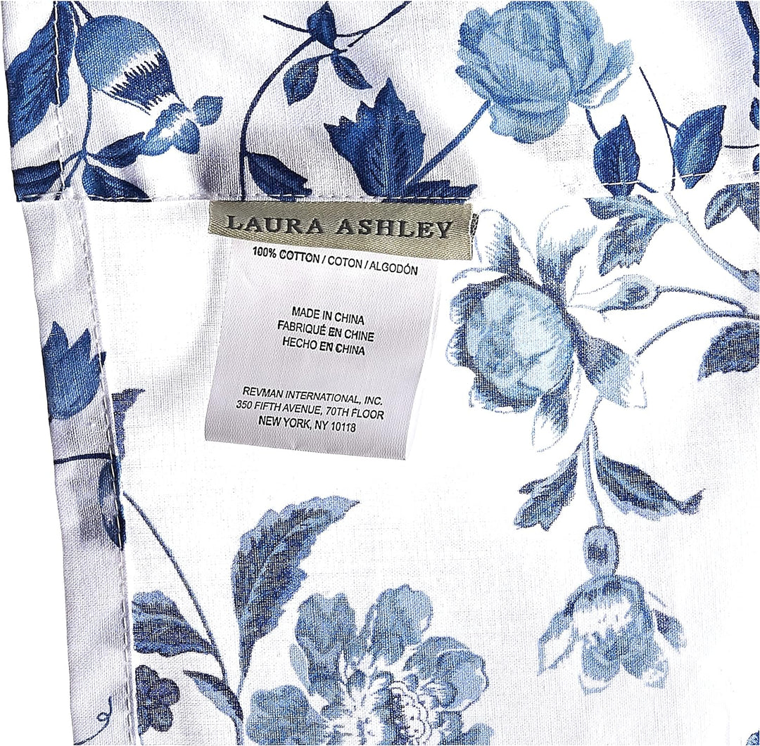 Laura Ashley Home Kollektion Elise Stilvoller Blumendruck Volant-Vorhang, schicke dekorative Fenster