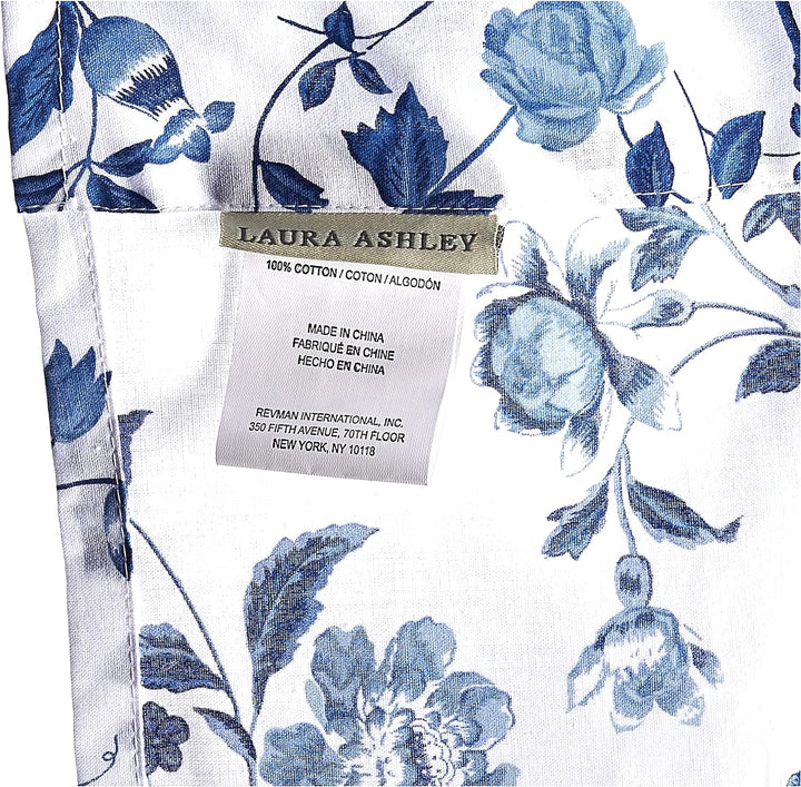 Laura Ashley Home Kollektion Elise Stilvoller Blumendruck Volant-Vorhang, schicke dekorative Fenster