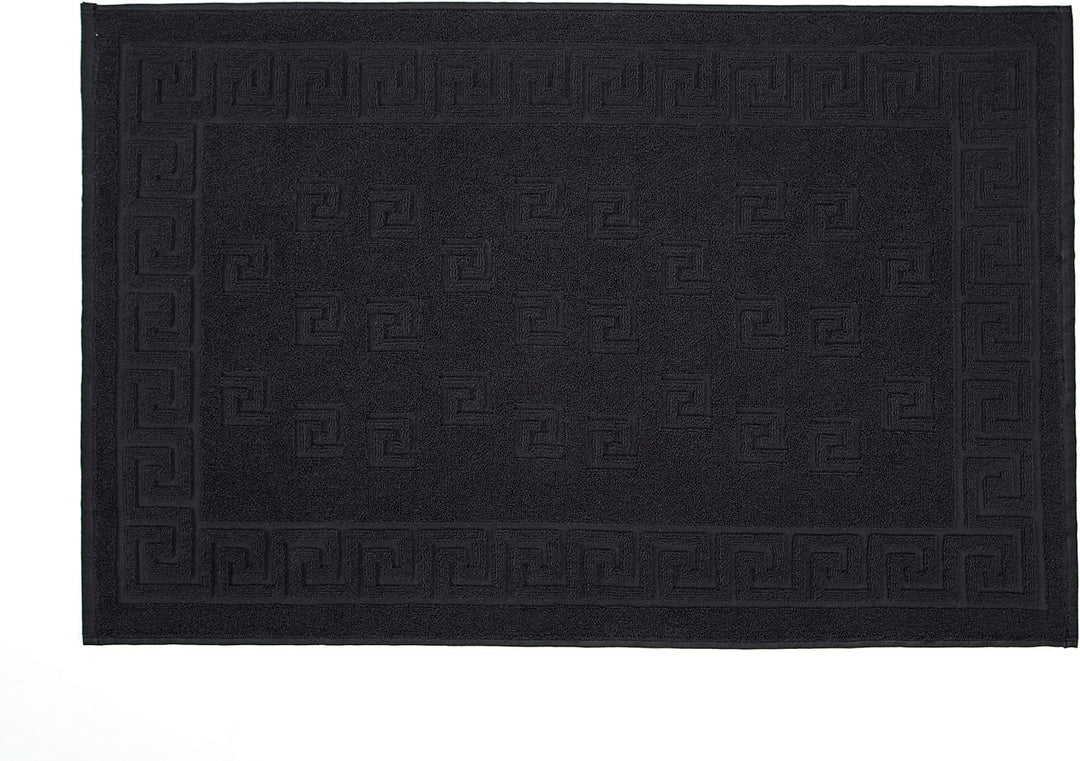 Arle-Living Luxus Medusa Duschvorleger im 2er Pack 50x80 cm - feinste Baumwolle/Jacquard Webung/Hoch