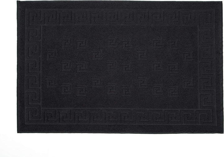 Arle-Living Luxus Medusa Duschvorleger im 2er Pack 50x80 cm - feinste Baumwolle/Jacquard Webung/Hoch