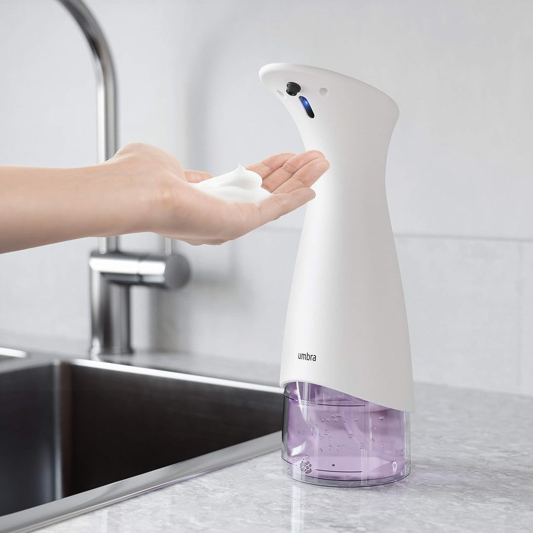 Umbra Otto 280ml Automatischer Schaumseifen-und Handdesinfektionsmittelspender, Schäumender Seifensp