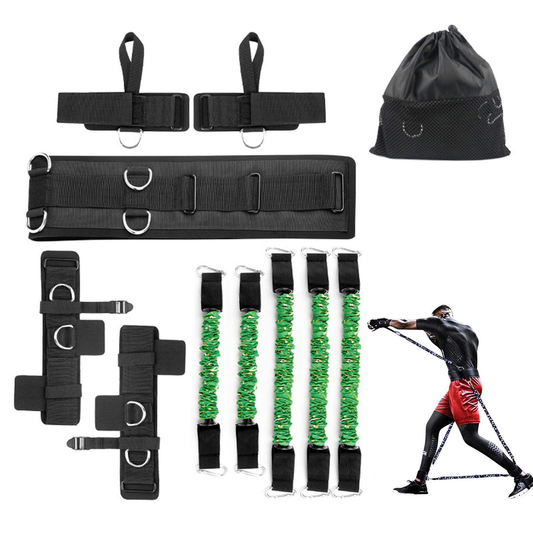 Sfeexun Boxen Expander Resistance Bands Set: Boxing Gummibänder Expander Fitness Band Gummibänder Fi