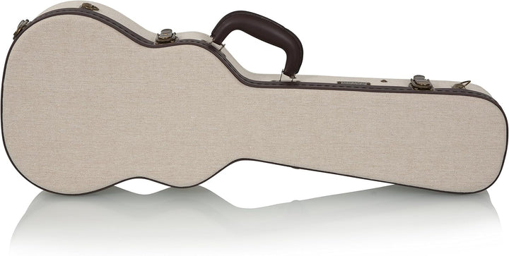 GATOR-Fälle GW-JM-UKE-TEN Ukulelen-Tenor-Fall Beige Tenor-Ukulele, Beige Tenor-Ukulele