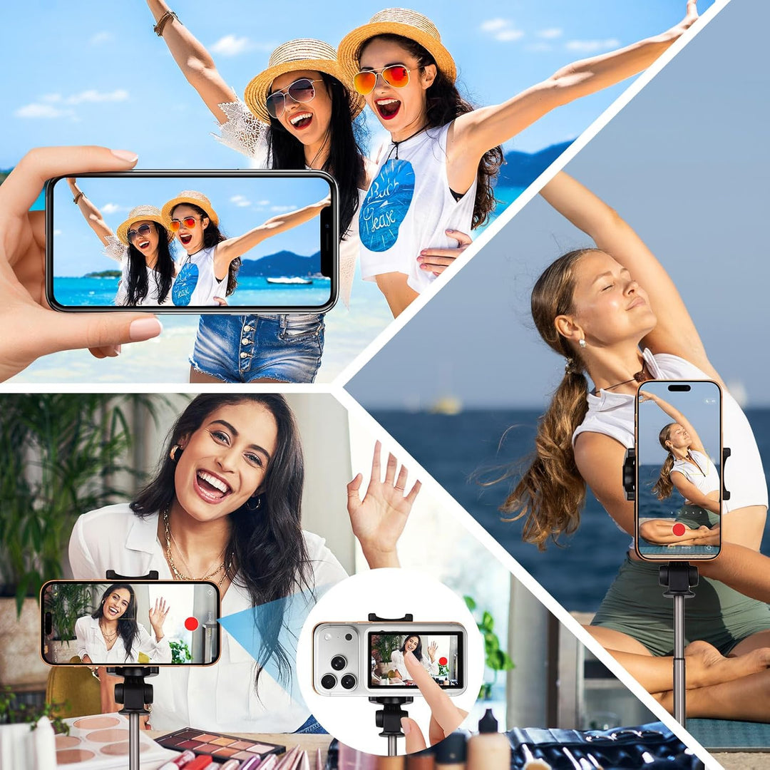 LAMA Handy Selfie Monitor 3,97" Smartphone Rückkamera mit Touchscreen, Magnetisch Vlog Bildschirm Ko