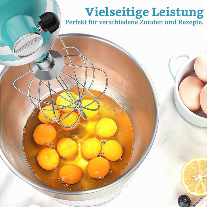 Edelstahl Schneebesen für KitchenAid Zubehör, Peitsche für KitchenAid Schneebesenaufsatz, 4,5–5 qt m