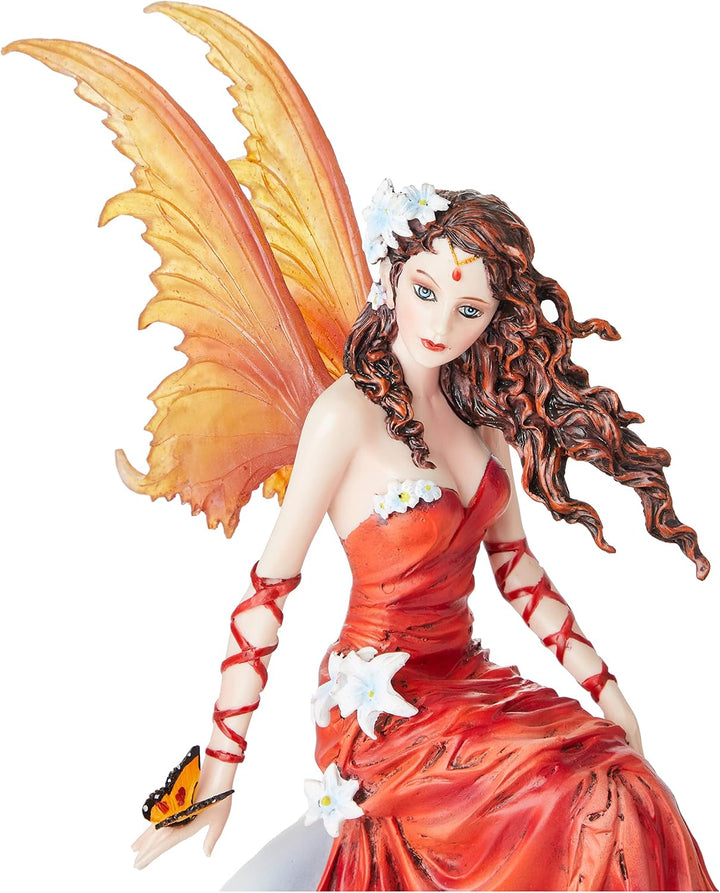 Nemesis Now Figurine 24cm Red Crimsonlily Nene Thomas Figur, 24 cm, Rot, 21,5