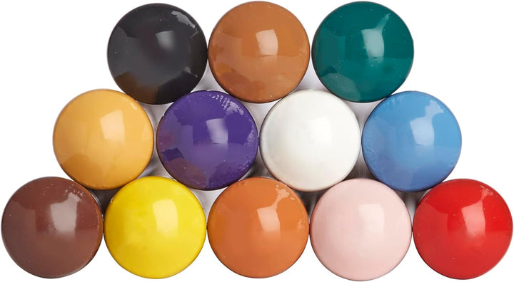 Derwent Lightfast Buntstifte, 12 Stück im Metalletui, 4 mm Runder Kern in Premium-Stärke, Cremige Te