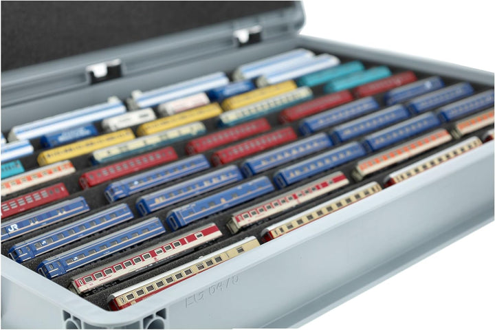 Feldherr Eurobehälter für Modelleisenbahn mit Zugliege - 10 Fächer für Spur Z
