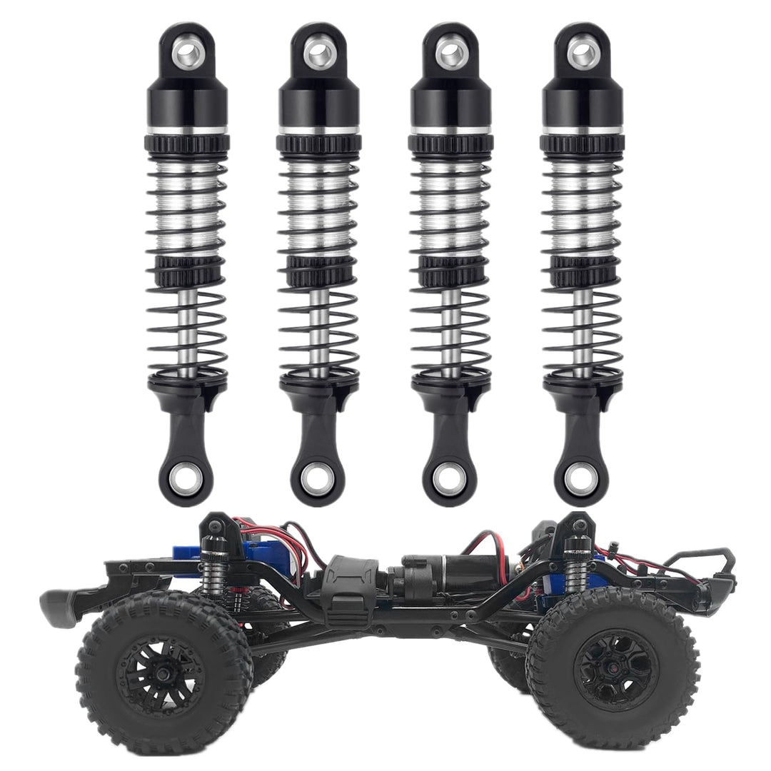 Runup Metall-Stossdämpfer für TRX4M, TRX-4M, Bronco Defender 1/18 RC Crawler, Auto-Upgrade-Teile, 4