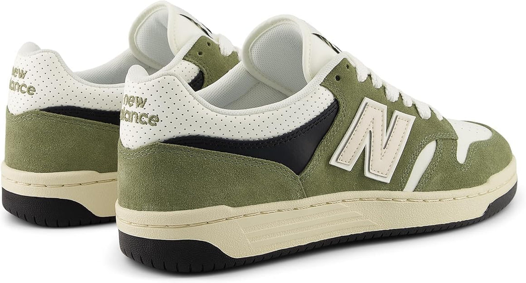 New Balance Herren 480Sneaker 37 EU Dark Olivine, 37 EU Dark Olivine