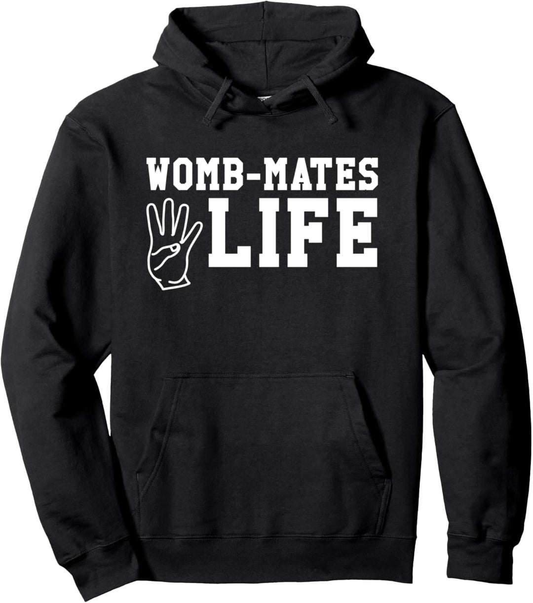 Zwilling - Gebärmutterkameraden 4 Leben Pullover Hoodie