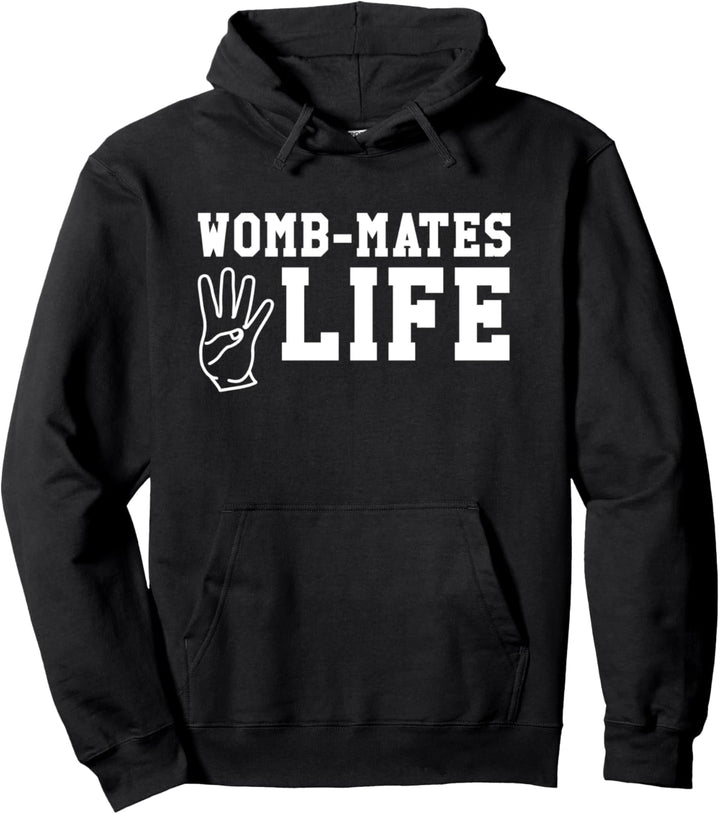 Zwilling - Gebärmutterkameraden 4 Leben Pullover Hoodie
