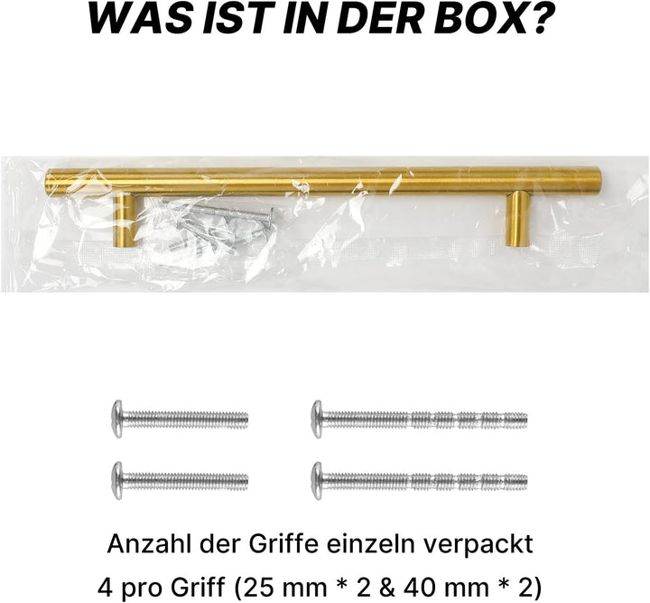20 Stück LONTON Küchengriffe 160mm lochabstand Griffe für Küchenschränke Gold Möbelgriffe, Schrankgr
