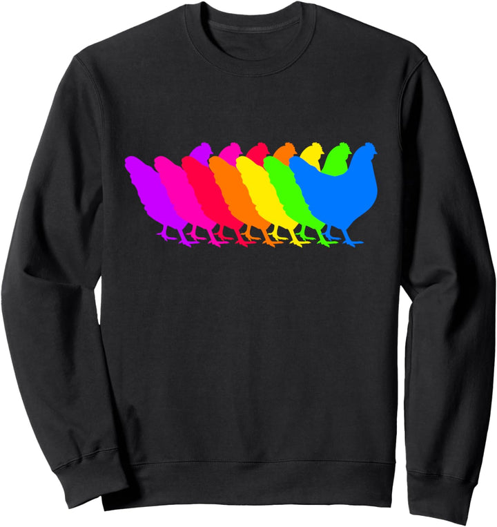 Huhn Hahn Henne Geflügel Sweatshirt