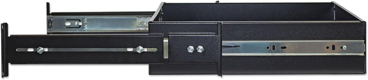 Intellinet 19" 48,3 cm Schublade 2 HE ( 350 mm Fachbodentiefe-Ausziehbar ) schwarz 714938 schwarz 2