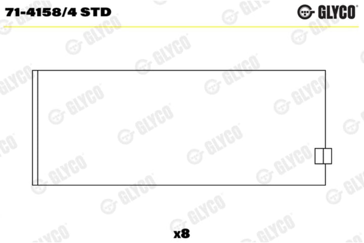 Glyco 71-4158/4 STD Pleuellager