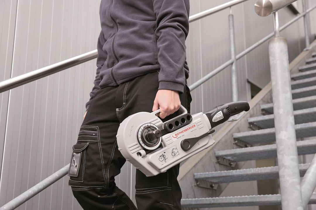 ROTHENBERGER 1000001550 ROBEND 4000 Set Rohrbiegemaschine, 15mm-18mm-22mm-28mm Arbeitsbereich Durchm