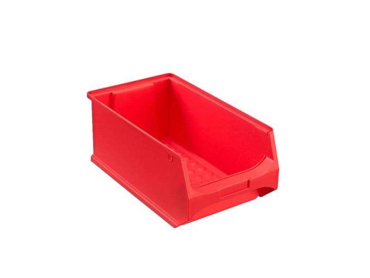 Rote Sichtlagerbox 4.0 | HxBxT 15x20x35cm | 7,2 Liter | Sichtlagerbehälter, Sichtlagerkasten, Sichtl