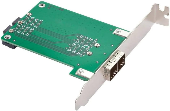 CY Mini SAS HD SFF-8644 auf interne SAS HD SFF-8643 PCBA Buchse Adapter Dual Ports mit Low Profile H
