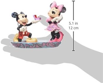 Disney Tradition A Magical Moment (Mickey Proposing To Minnie Mouse Figur), 15 x 15 x 13 cm, Mehrfar
