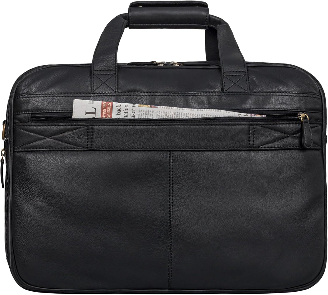 STILORD Knut Moderne Aktentasche Leder im Vintage Design Bürotasche Damen Office Bag Männer Aktentas