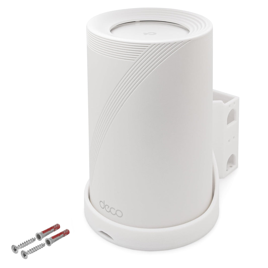 Wandhalterung passend für TP-Link Deco BE65 Wi-Fi 7 Mesh WLAN BE9300 2 Stück | Robuste Halterung mit