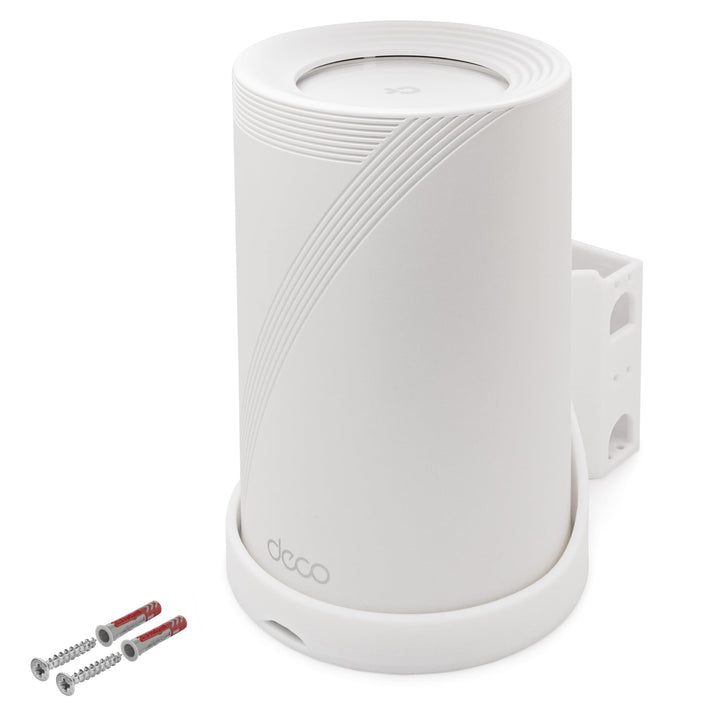 Wandhalterung passend für TP-Link Deco BE65 Wi-Fi 7 Mesh WLAN BE9300 2 Stück | Robuste Halterung mit