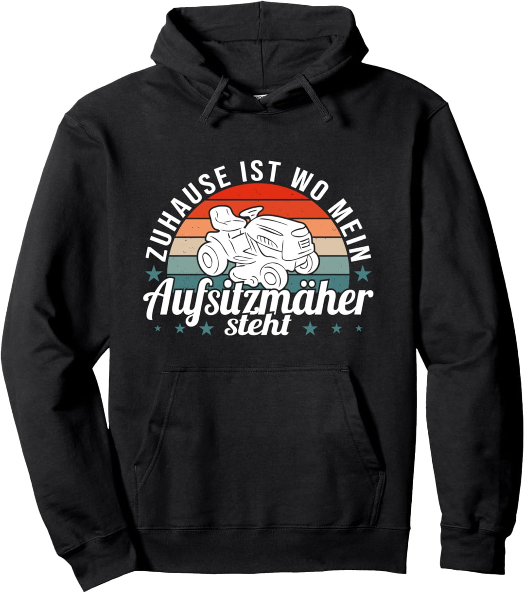 Rasentraktor Rasen Mähen Aufsitzmäher Rasen schneiden Garten Pullover Hoodie