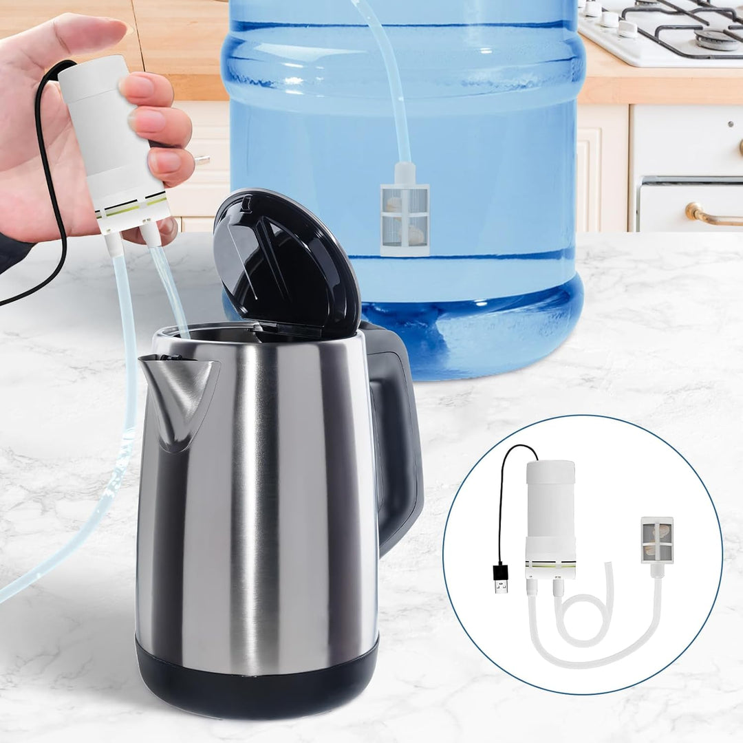 F Fityle Selbstansaugende USB-Wasserpumpe, selbstansaugende Mini-Elektropumpe, einfach zu verwendend