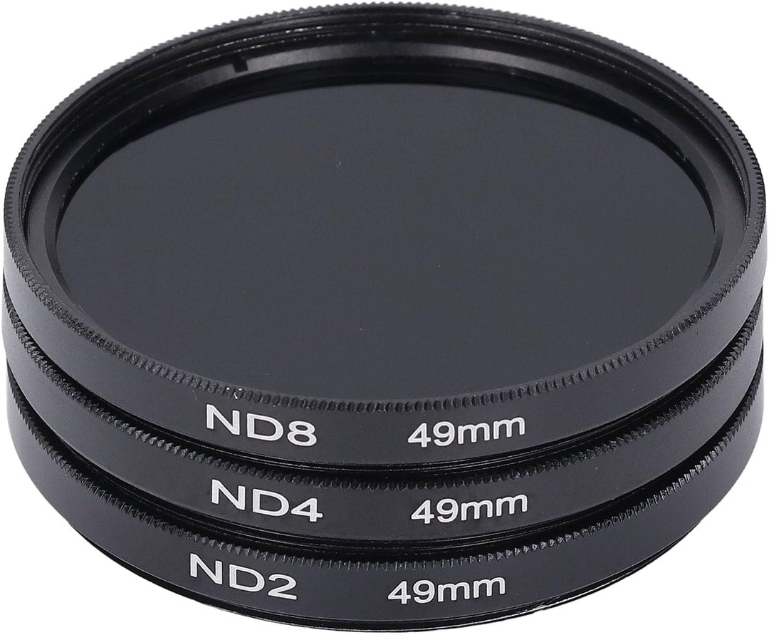 ND-Filterset, mit ND2-Filter, ND4-Filter und ND8-Filter, HD-Mehrschichtbeschichtung, Anti-Überbelich