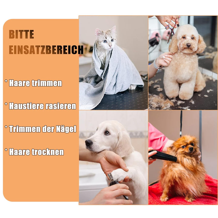 JOIEYOU Trimmtisch für Hunde, Hundefriseur tisch, Faltbarer Frisiertisch Hund, Höhenverstellbar Hund
