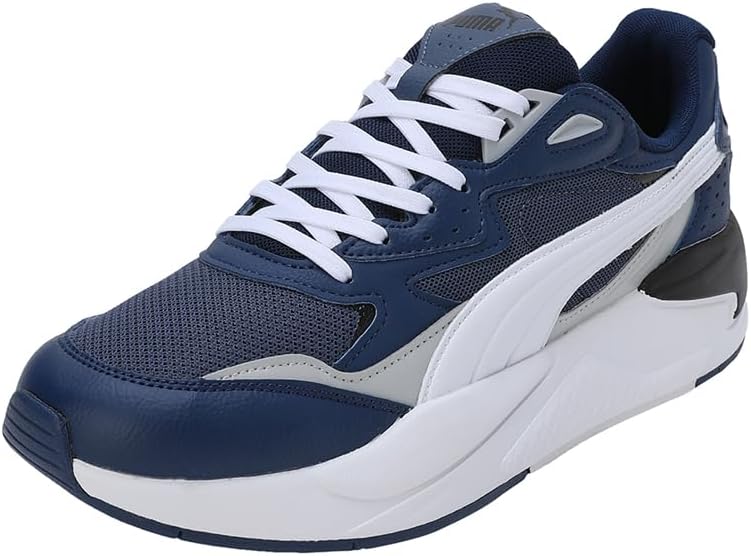 PUMA Unisex Röntgen-Geschwindigkeit Sneaker 41 EU Inky Blue Puma White Persian Blue, 41 EU Inky Blue