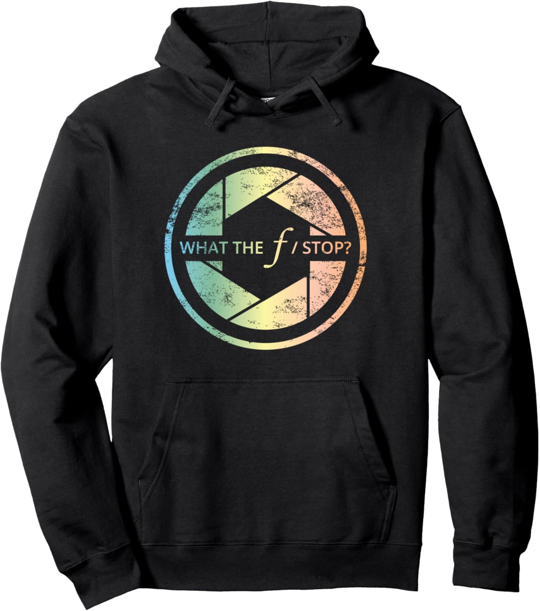 Fotografie What The F - Fotograf Kamera Blende Geschenk Pullover Hoodie