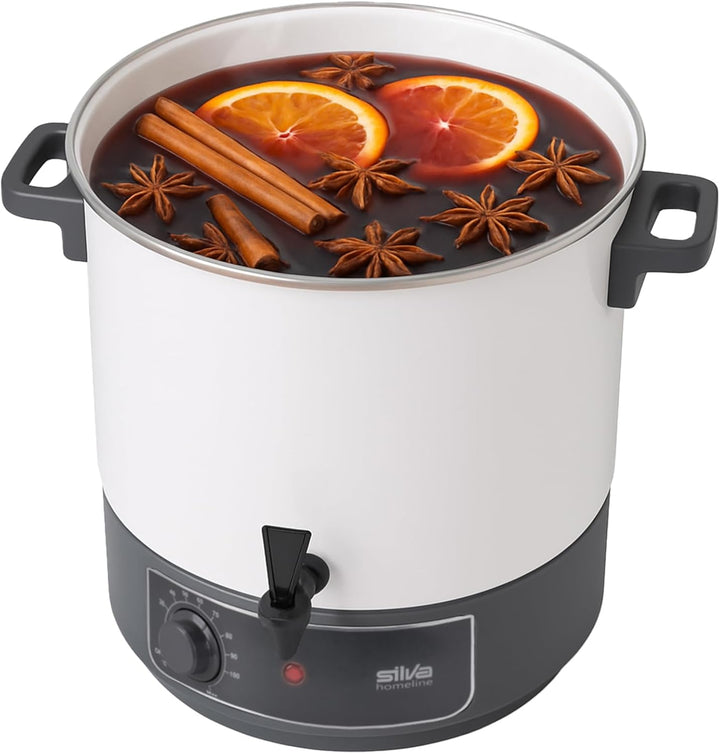 Silva Homeline HG-E 290 – 2-in-1 Einkochautomat & Heissgetränkeautomat, 29 L Volumen, 23,5 L Nutzinh