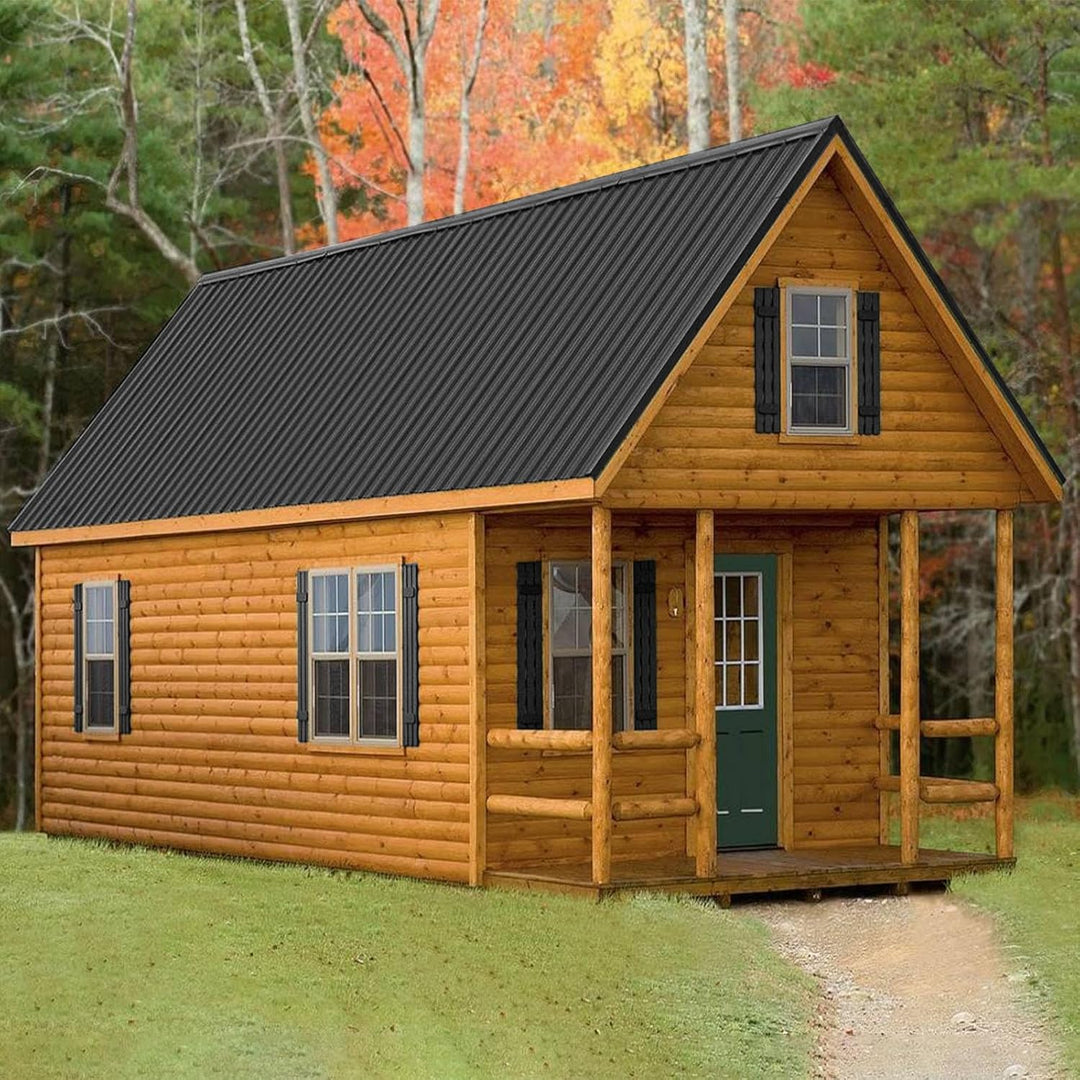 Mondeer Trapezbleche, 24 Stück Wellblechplatten für dach, 115 x 45 cm, 12m², Geeignet für Carportdäc