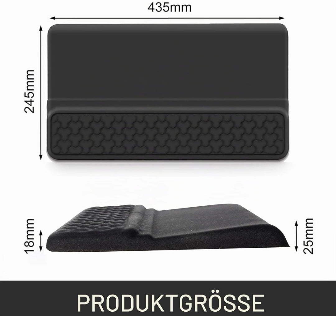Handauflage Tastatur Tastaturständer mit Handballenauflage, Ergonomischer Handgelenkauflage Tastatur