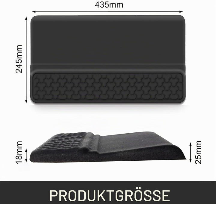 Handauflage Tastatur Tastaturständer mit Handballenauflage, Ergonomischer Handgelenkauflage Tastatur