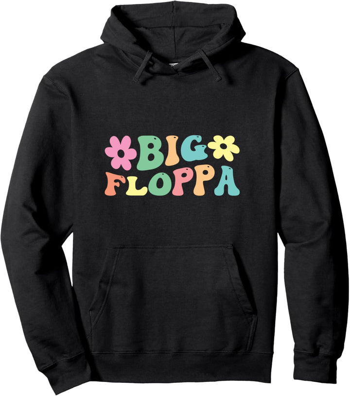 Big Floppa Caracal Cat Meme Pullover Hoodie